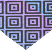 ジオメトモダンリブラック&カラフルグリッター テーブルクロス (アングル)