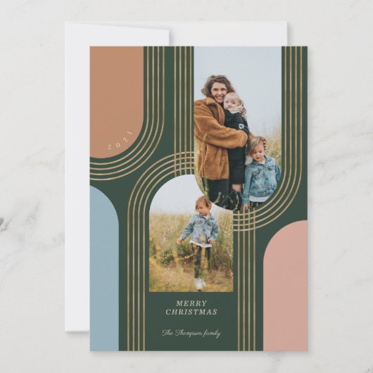 ジオメトモダンリ同心ゴールデンアーチ2写真 シーズンカード (正面)