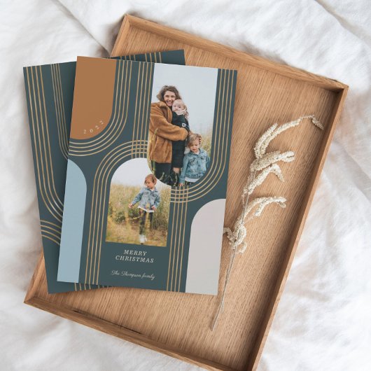 ジオメトモダンリ同心ゴールデンアーチ2写真 シーズンカード