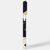 ジオメトモダンリ海軍+金ゴールドiPhone / iPadケース Case-Mate iPhoneケース (裏面 / 右)