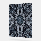 ジオメトモダンリ：デジタルシタデルH-16 アクリルサイン (傾斜)