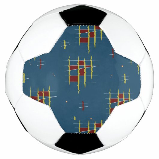 ジオメトリのエコー サッカーボール (正面)