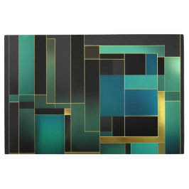 ジオメトリのエコー メタルプリント