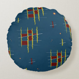 ジオメトリのエコー ラウンドクッション