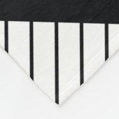 ジオメトリのシームレスなパターンと抽象芸術図形 フリースブランケット (角)