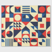 ジオメトリの中世モダン紀のシームレスなパターン – 60 ラッピングペーパー (フラット)