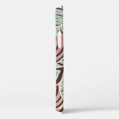 ジオメトリの抽象芸術を使用したシームレスなイメージパターン Case-Mate iPhoneケース (裏面 / 右)