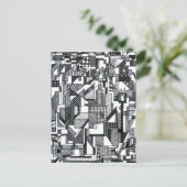 ジオメトリの表示 ポストカード (スタンド正面)