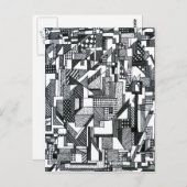 ジオメトリの表示 ポストカード (正面/裏面)