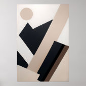 ジオメトリの調和 ポスター (正面)