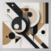 ジオメトリの調和 ポスター (正面)