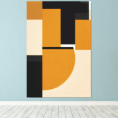 ジオメトリを作成 キャンバスプリント (インサイチュ (ウッドフロア))