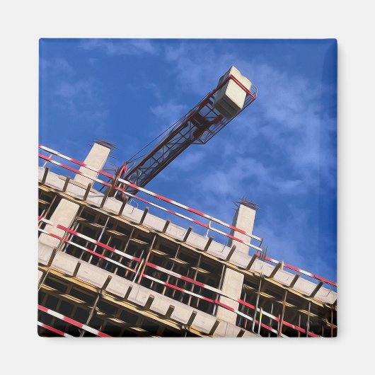 ジオメトリを空中に上げる マグネット (正面)