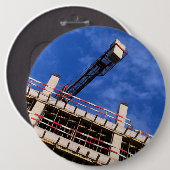 ジオメトリを空中に上げる 缶バッジ (正面&裏面)