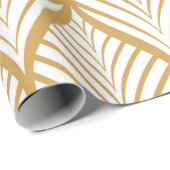 ジオメトリイラストレーションのシームレス葉なヴィンテージ  ラッピングペーパー (ロールコーナー)