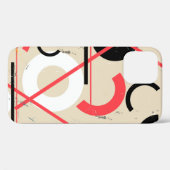 ジオメトリオブジェクトのシームレスな明るい抽象芸術パターン Case-Mate iPhoneケース (裏面 (横))