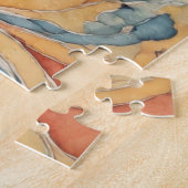 ジオメトリオーガニック交響曲愛好家V3 ジグソーパズル (側面)