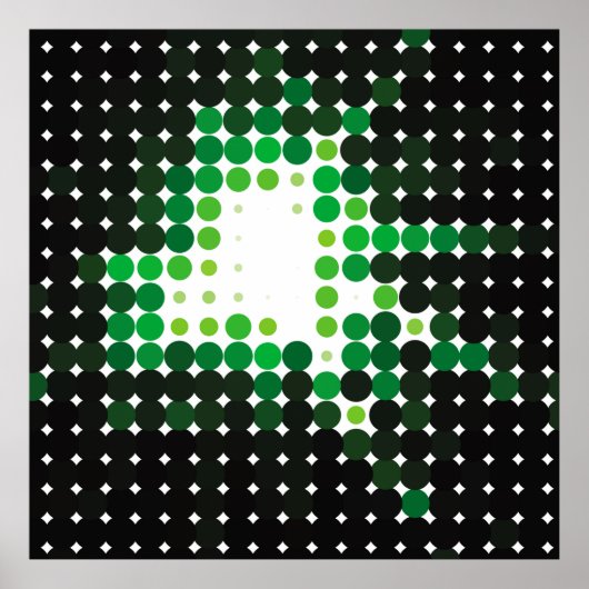 ジオメトリカラフルヴィンテージの背景。抽象芸術ハ ポスター (正面)