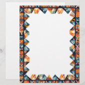 ジオメトリカラーフレーム レターヘッド (正面/裏面)