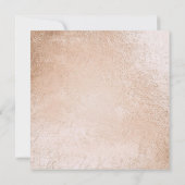 ジオメトリクーパーブライダルシャワーメタリックライン 招待状 (裏面)