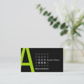 ジオメトリグリッドを設計する 名刺 (スタンド正面)