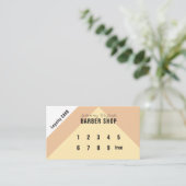 ジオメトリスタイルロイヤリティカード ロイヤリティカード (スタンド正面)