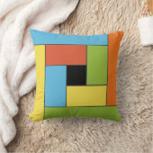 ジオメトリタイルパターンver8装飾用クッション クッション (ブランケット)