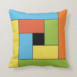 ジオメトリタイルパターンver8装飾用クッション クッション