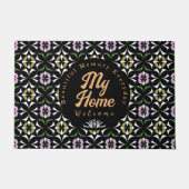 ジオメトリタイル ドアマット (正面)