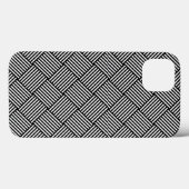 ジオメトリチェックされたテクスチャ Case-Mate iPhoneケース (裏面 (横))
