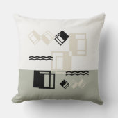 ジオメトリックアーストーン装飾装飾用クッション クッション (正面)