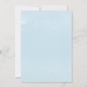 ジオメトリックウォーターカラー　お祝いしよう 招待状 (裏面)