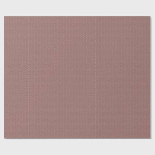 ジオメトリックウォームニュートラルベージュ水玉模様 ラッピングペーパー (フラット)