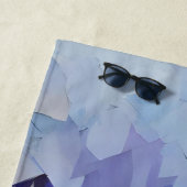 ジオメトリックウルフマウンテンブランケット ビーチタオル (インサイチュ)