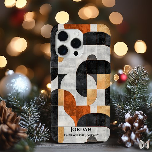 ジオメトリックカーブと質感、モダン洗練 Case-Mate iPhoneケース