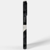 ジオメトリックカーブと質感、モダン洗練 Case-Mate iPhoneケース (裏面 / 右)