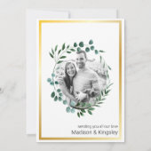 ジオメトリックキューブ(赤) | Black High 結婚 Techの贈り物 サンキューカード (裏面)