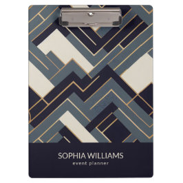 ジオメトリックゴールデンイラストレーション クリップボード