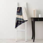 ジオメトリックゴールデンイラストレーション シェルパブランケット (インサイチュ)