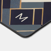 ジオメトリックゴールデンイラストレーション デスクマット (コーナー)