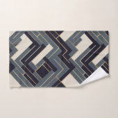 ジオメトリックゴールデンイラストレーション バスタオルセット (ハンドタオル)