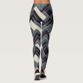 ジオメトリックゴールデンイラストレーション レギンス (裏面)