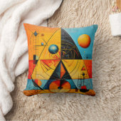 ジオメトリックシンボル抽象芸術#07 クッション (ブランケット)