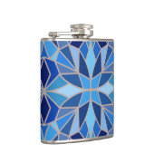 ジオメトリックスカイビニール包まれたフラスコ フラスク (右)