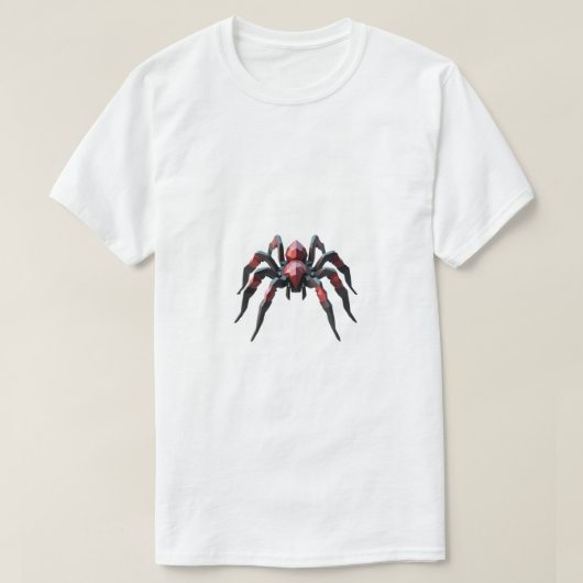 ジオメトリックスパイダー Tシャツ (デザイン正面)