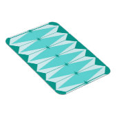 ジオメトリックダイヤモンドとスターバストフレキシブルマグネット マグネット (右側)