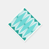 ジオメトリックダイヤモンド&スターバスト紙ナプキンス スタンダードカクテルナプキン (角)