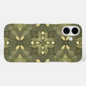 ジオメトリックブリスiPhone16ケース – シームレスパターンD Case-Mate iPhoneケース (裏面 (横))