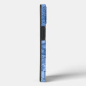 ジオメトリックブルー大理石 Case-Mate iPhoneケース (裏面 / 右)