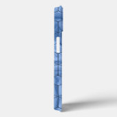 ジオメトリックブルー大理石 Case-Mate iPhoneケース (裏面 / 右)